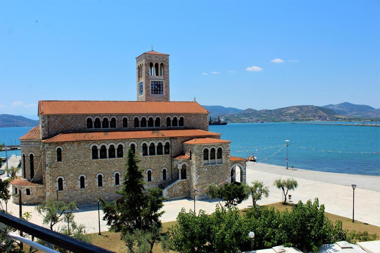 Luxury Sea View Lägenhet Volos Exteriör bild