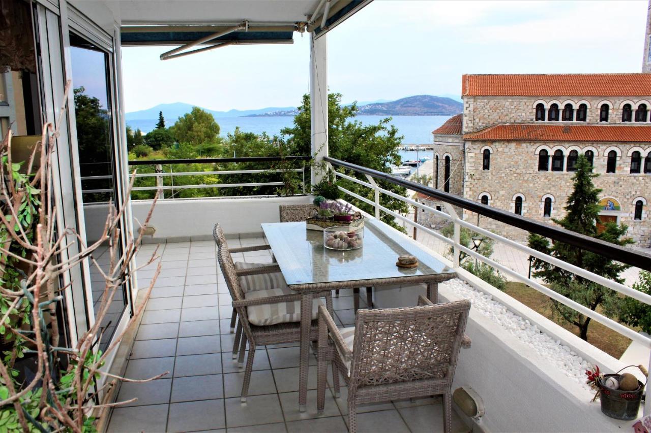 Luxury Sea View Lägenhet Volos Exteriör bild