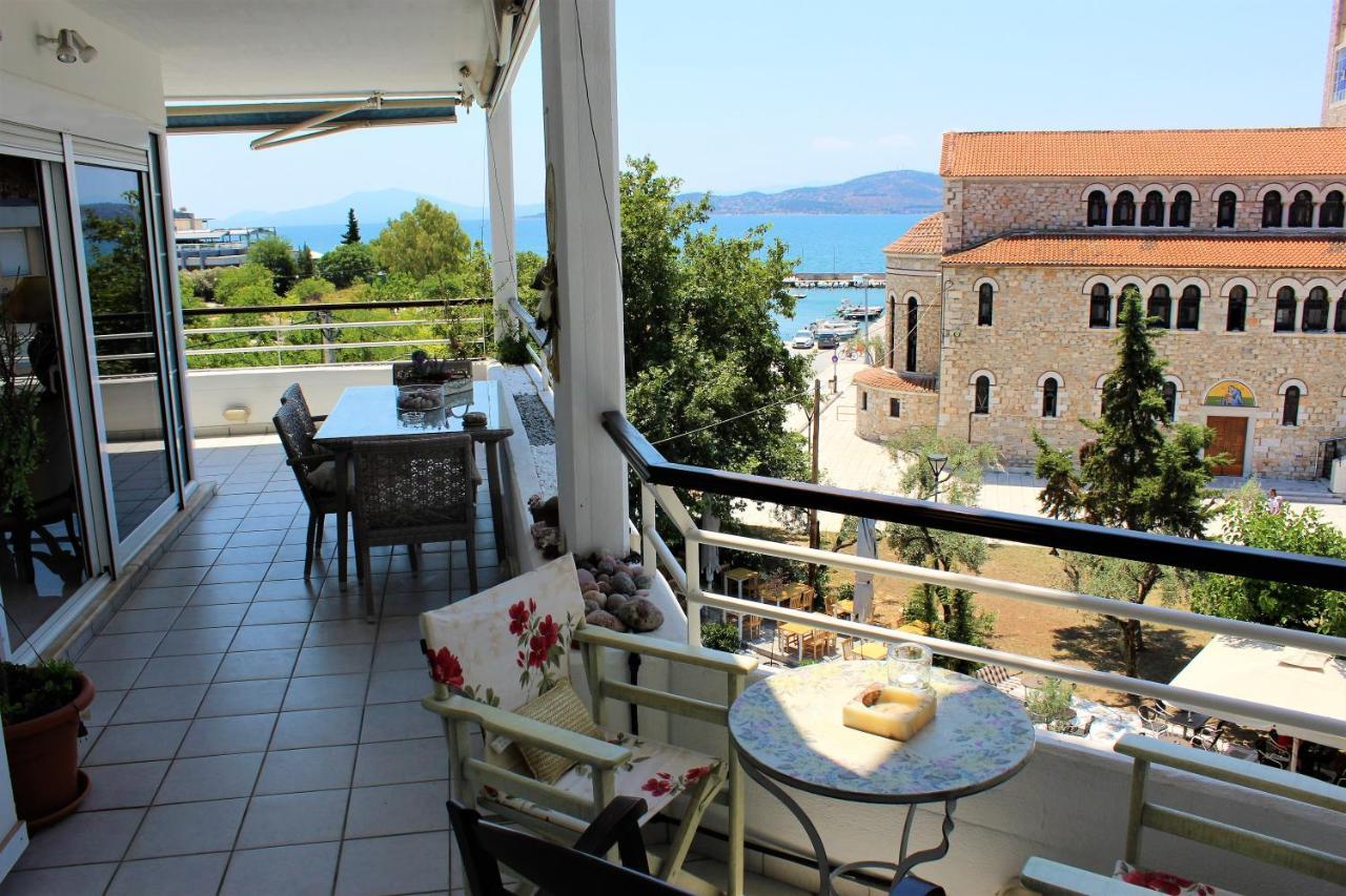 Luxury Sea View Lägenhet Volos Exteriör bild