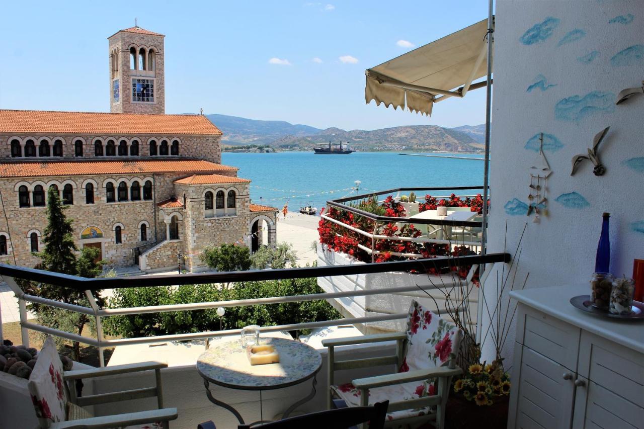 Luxury Sea View Lägenhet Volos Exteriör bild