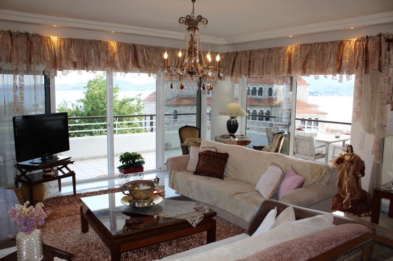 Luxury Sea View Lägenhet Volos Exteriör bild